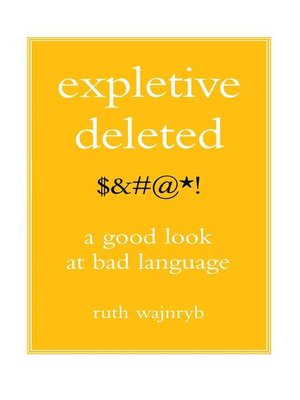 cover image of Expletive Deleted